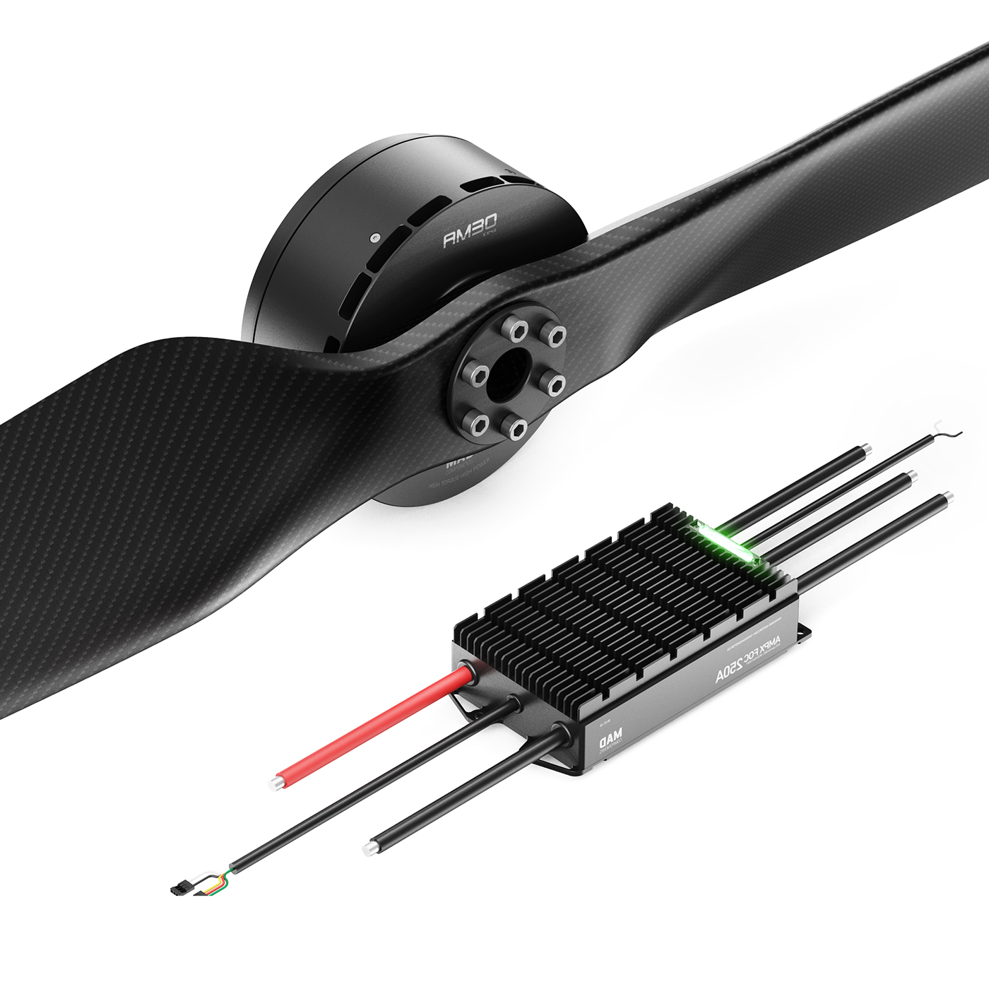 MAD AM30 43KV krachtige motors - Drone Kit Heavy Lift recensie en prijs